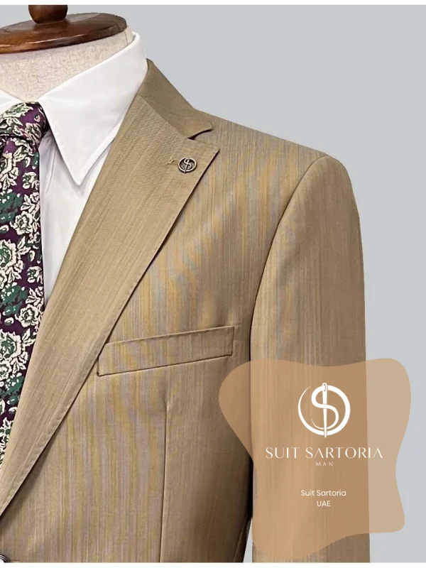 Suit Sartoria Light Brown Wool Suit