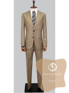 suit sartoria uae light brown wool suit 9VapHP