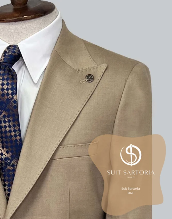 Suit Sartoria Linen Beije Suit