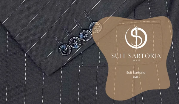 Suit Sartoria Navy Blue Double Breasted Suit