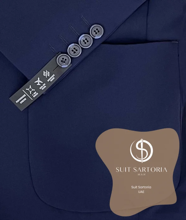 Suit Sartoria Navy Blue Performance Suit