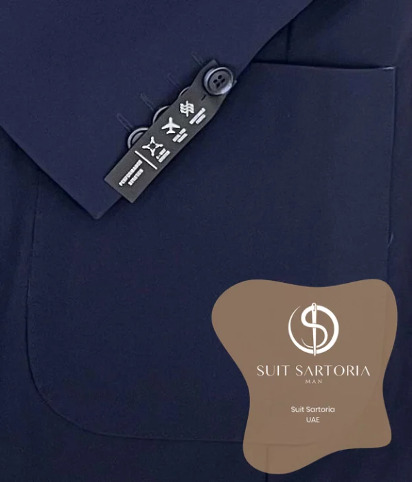 Suit Sartoria Navy Blue Performance Suit