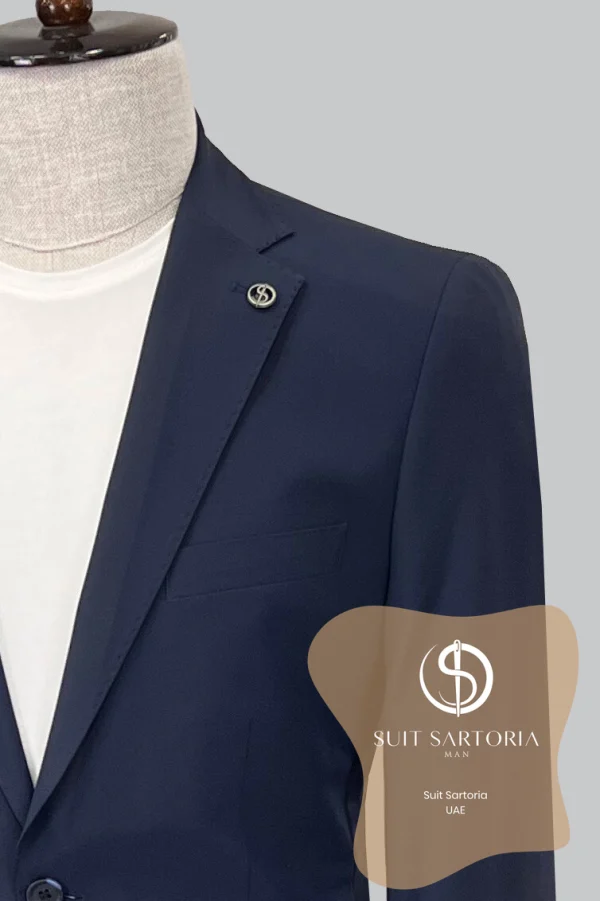 Suit Sartoria Navy Blue Performance Suit