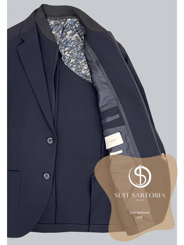 Suit Sartoria Navy Blue Performance Suit