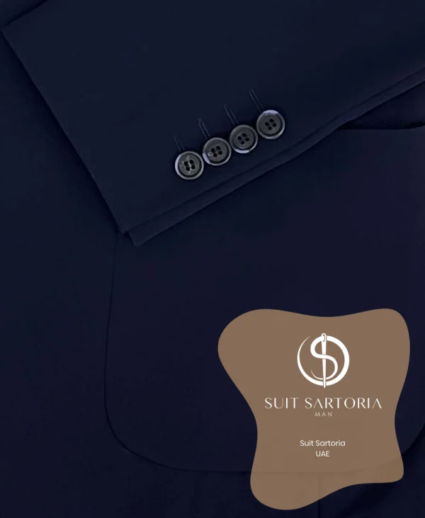 Suit Sartoria Navy Blue Performance Suit