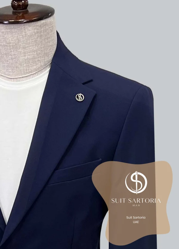 Suit Sartoria Navy Blue Performance Suit