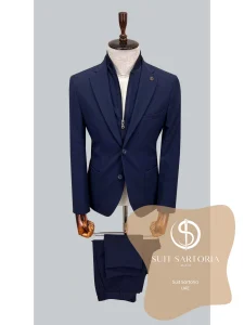 suit sartoria uae navy blue performance suit RrJuwS