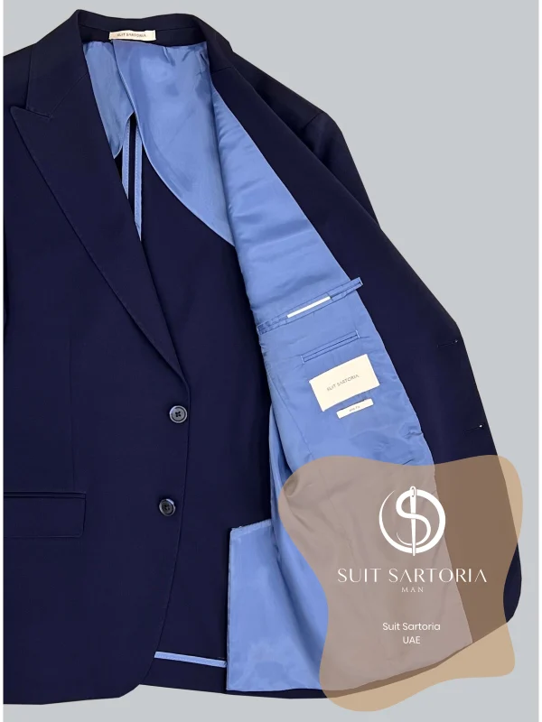 Suit Sartoria Navy Blue Performance Suit