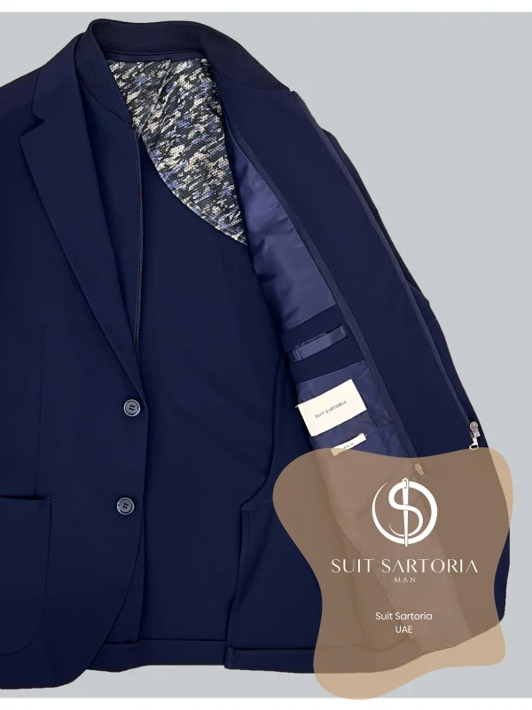 Suit Sartoria Navy Blue Performance Suit