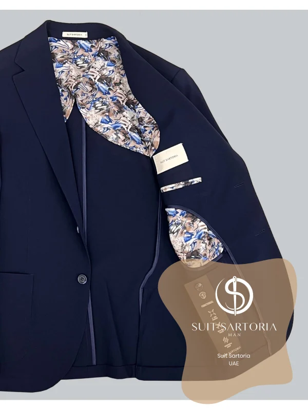 Suit Sartoria Navy Blue Performance Suit