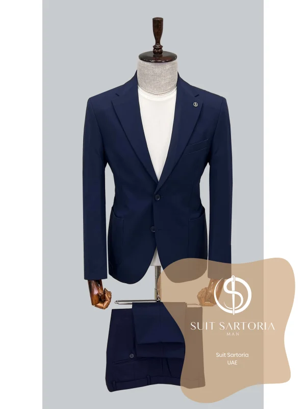 Suit Sartoria Navy Blue Performance Suit