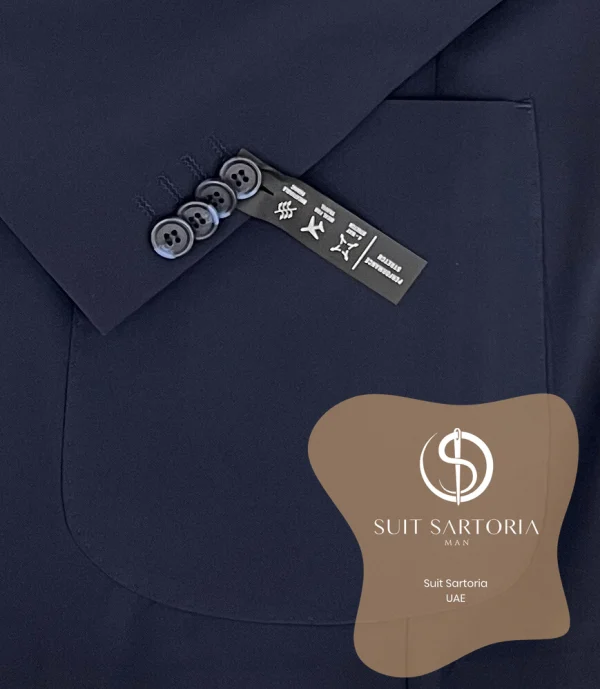 Suit Sartoria Navy Blue Performance Suit