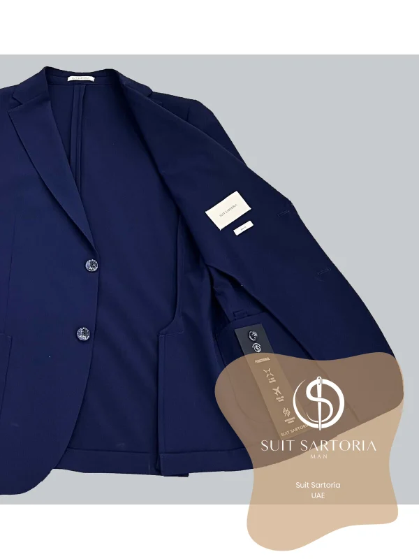 Suit Sartoria Navy Blue Performance Suit