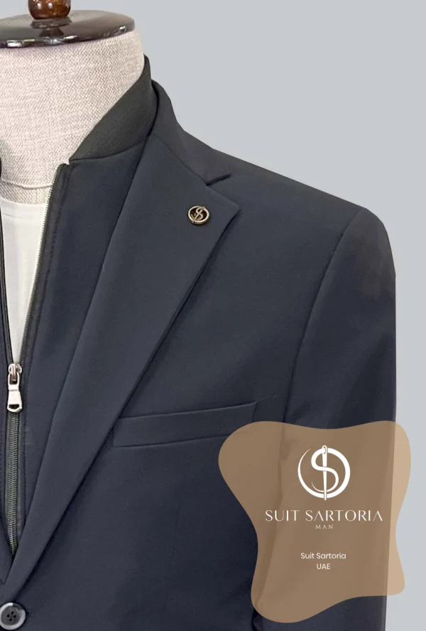 Suit Sartoria Navy Blue Performance Suit