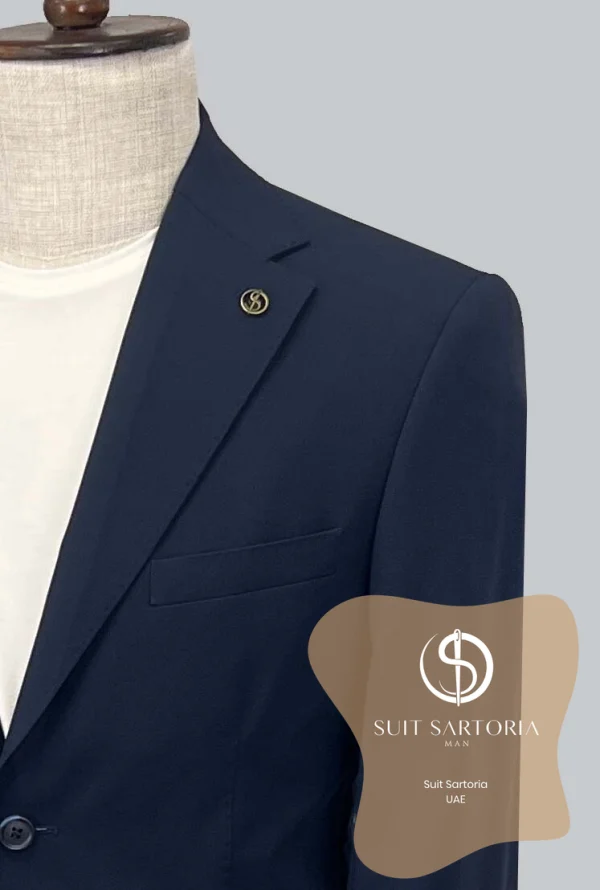 Suit Sartoria Navy Blue Performance Suit