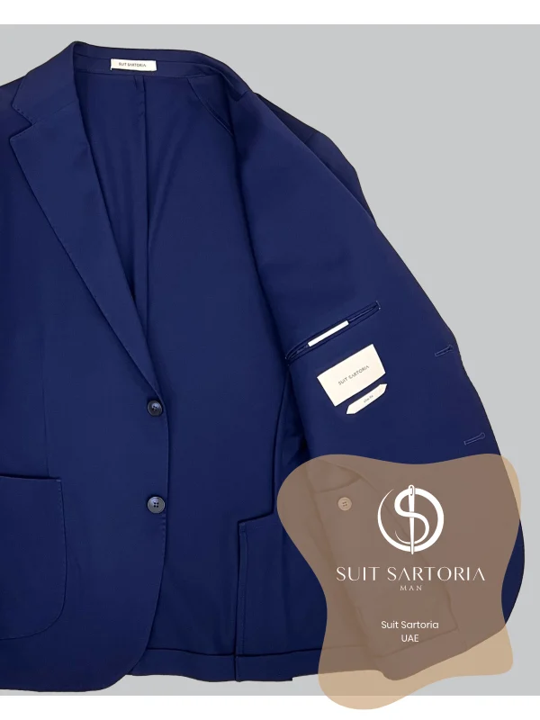 Suit Sartoria Navy Blue Polyamid Sport Suit