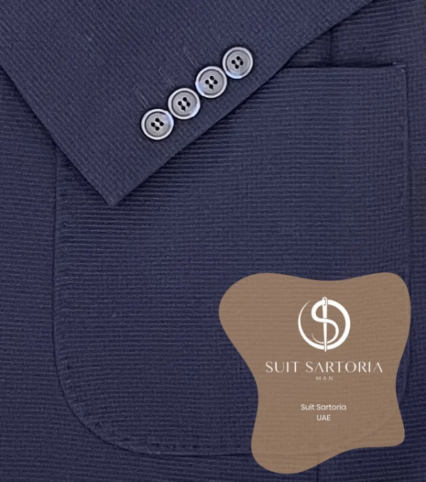 Suit Sartoria Navy Blue Polyamid Sport Suit