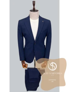 suit sartoria uae navy blue polyamid sport suit wO4IaK