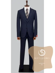 suit sartoria uae navy blue sit WRE5DK