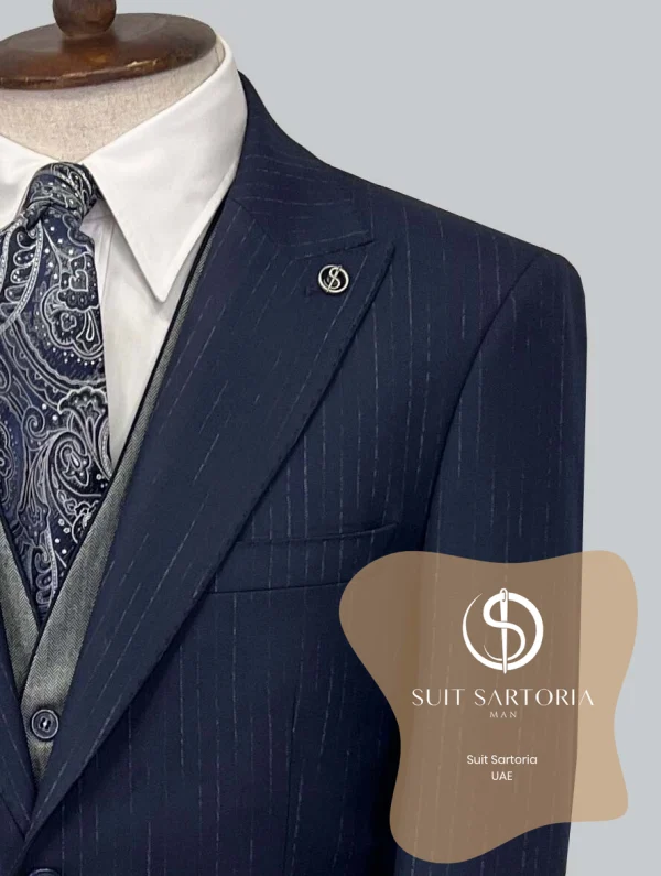 Suit Sartoria Navy Blue Suit