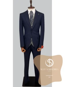 suit sartoria uae navy blue suit 4WM8sn