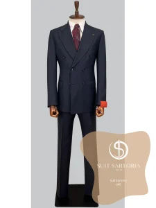 suit sartoria uae navy blue suit Am8GP0