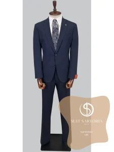 suit sartoria uae navy blue suit ETtRiE