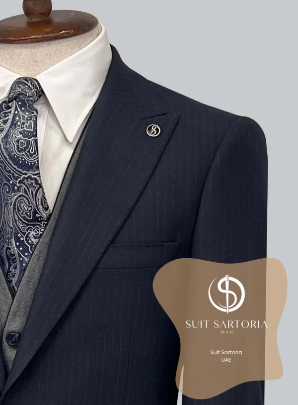 Suit Sartoria Navy Blue Suit