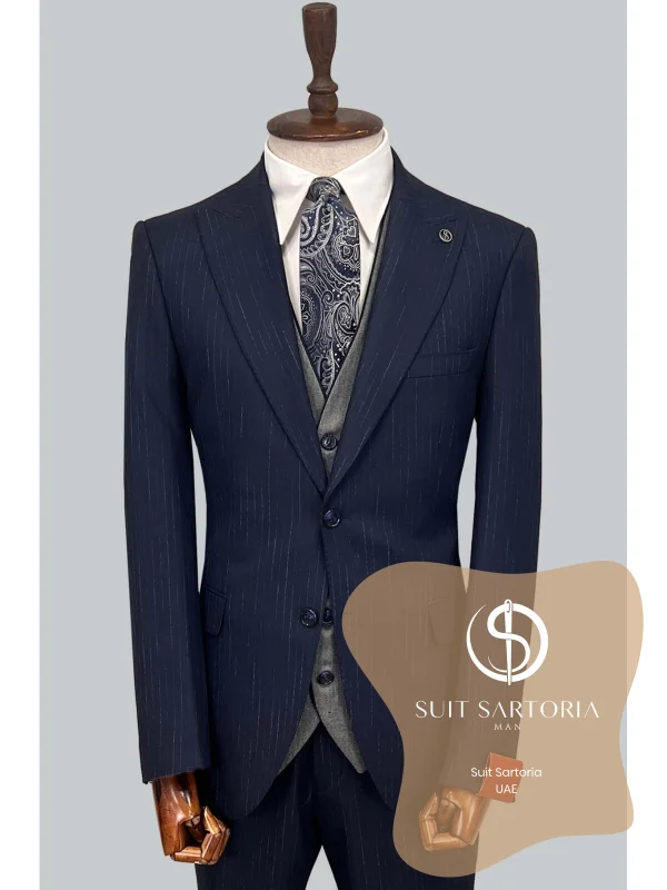 Suit Sartoria Navy Blue Suit