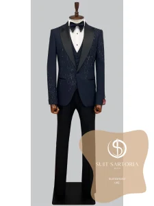 suit sartoria uae navy blue tuxedo 0YMboN