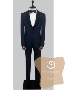 suit sartoria uae navy blue tuxedo 3bueeS