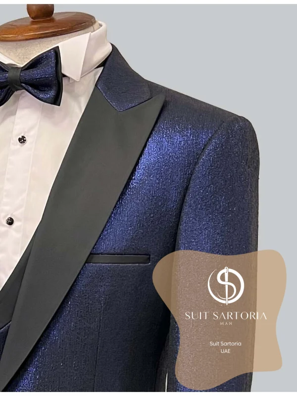 Suit Sartoria Navy Blue Tuxedo