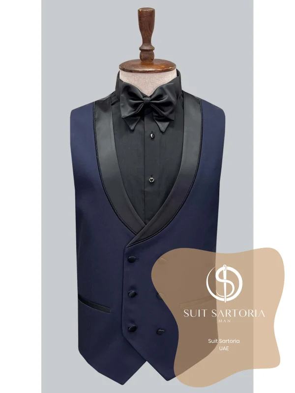 Suit Sartoria Navy Blue Tuxedo