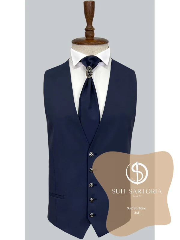 Suit Sartoria Navy Blue Tuxedo