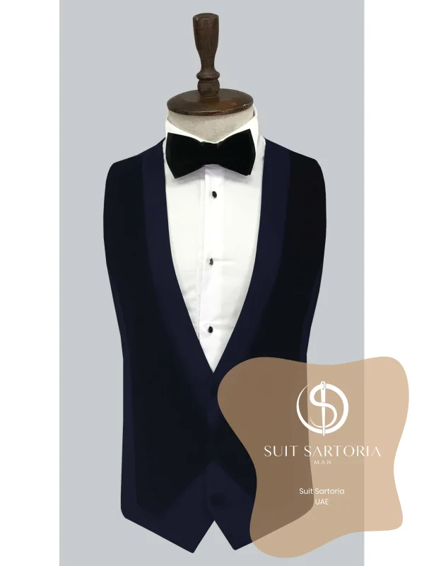 Suit Sartoria Navy Blue Tuxedo