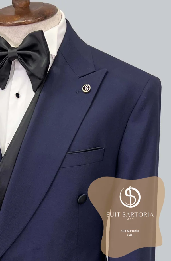 Suit Sartoria Navy Blue Tuxedo