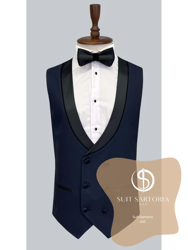 Suit Sartoria Navy Blue Tuxedo