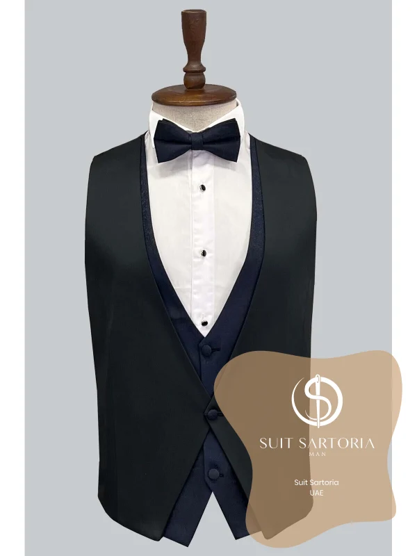 Suit Sartoria Navy Blue Tuxedo