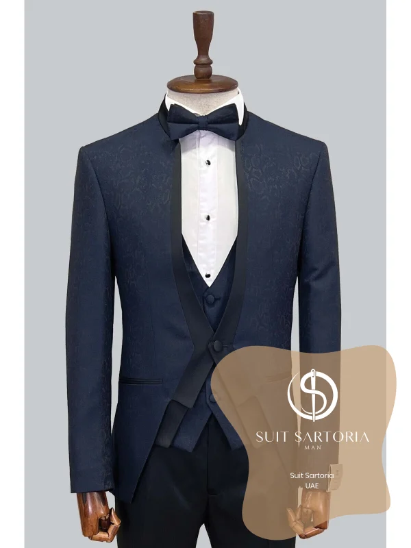 Suit Sartoria Navy Blue Tuxedo