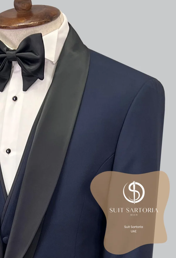 Suit Sartoria Navy Blue Tuxedo