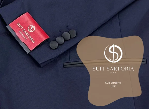 Suit Sartoria Navy Blue Tuxedo