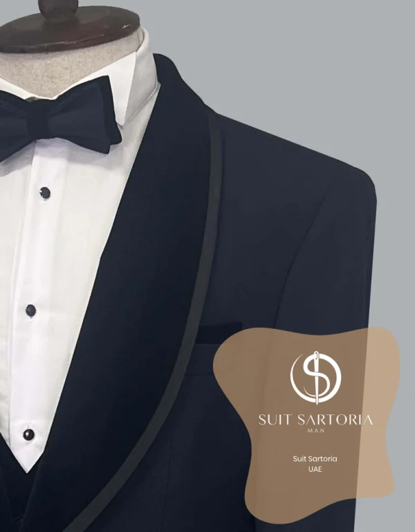 Suit Sartoria Navy Blue Tuxedo