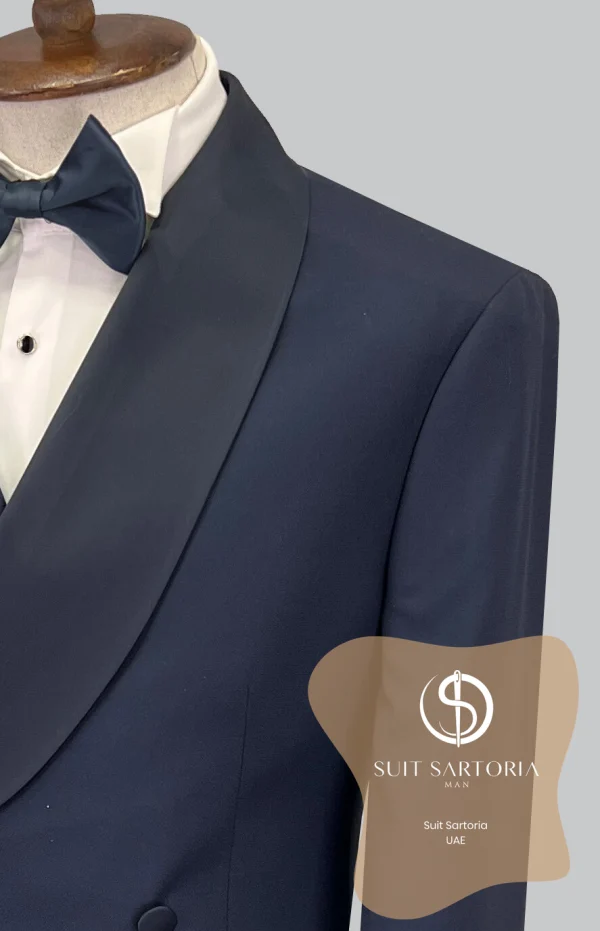 Suit Sartoria Navy Blue Tuxedo