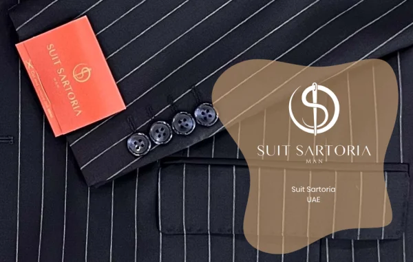 Suit Sartoria Navy Blue Wool Suit