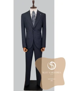 suit sartoria uae navy blue wool suit nhQax7