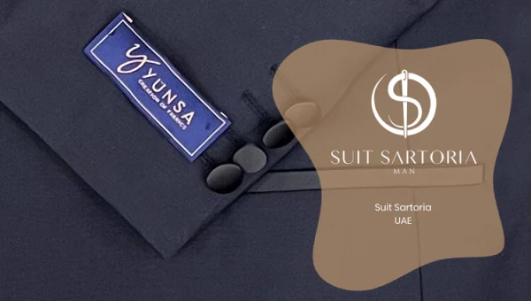 Suit Sartoria Navy Blue Wool Tuxedo