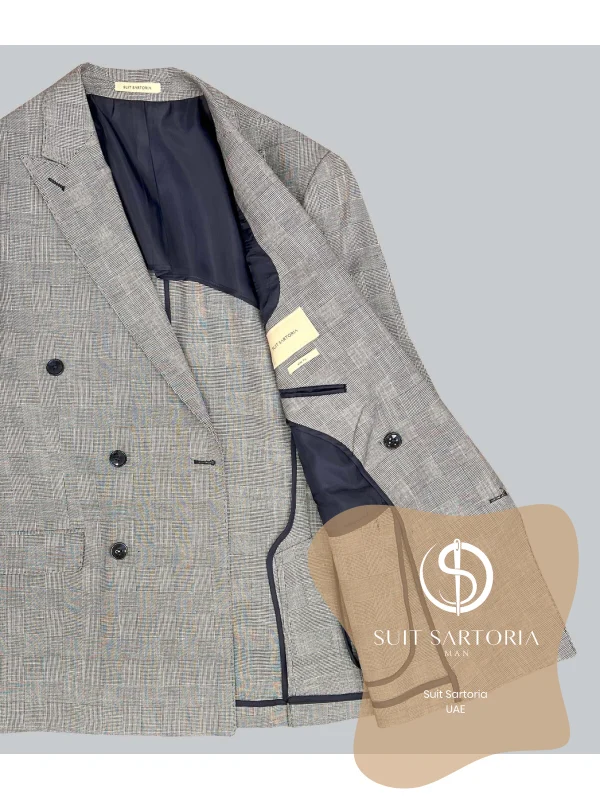 Suit Sartoria Navy Linen Suit