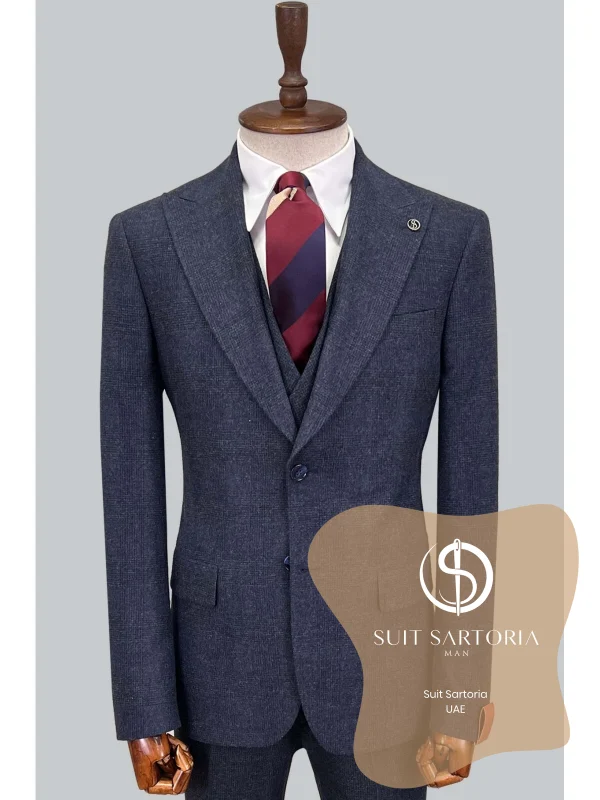 Suit Sartoria Navy Wool Suit