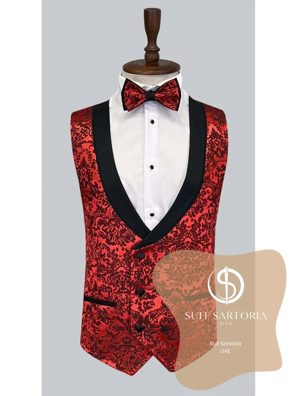 Suit Sartoria Red Tuxedo