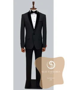 suit sartoria uae removable lapel black tuxedo 2sqv2l